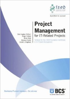 Image of the book Project Management for IT-Related Projects, this is included with the training course at Logitrain