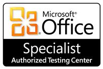 Logitrain is an Authorised Microsoft Office Specialist Testing Center