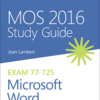 MOS Word 2016 Course Material